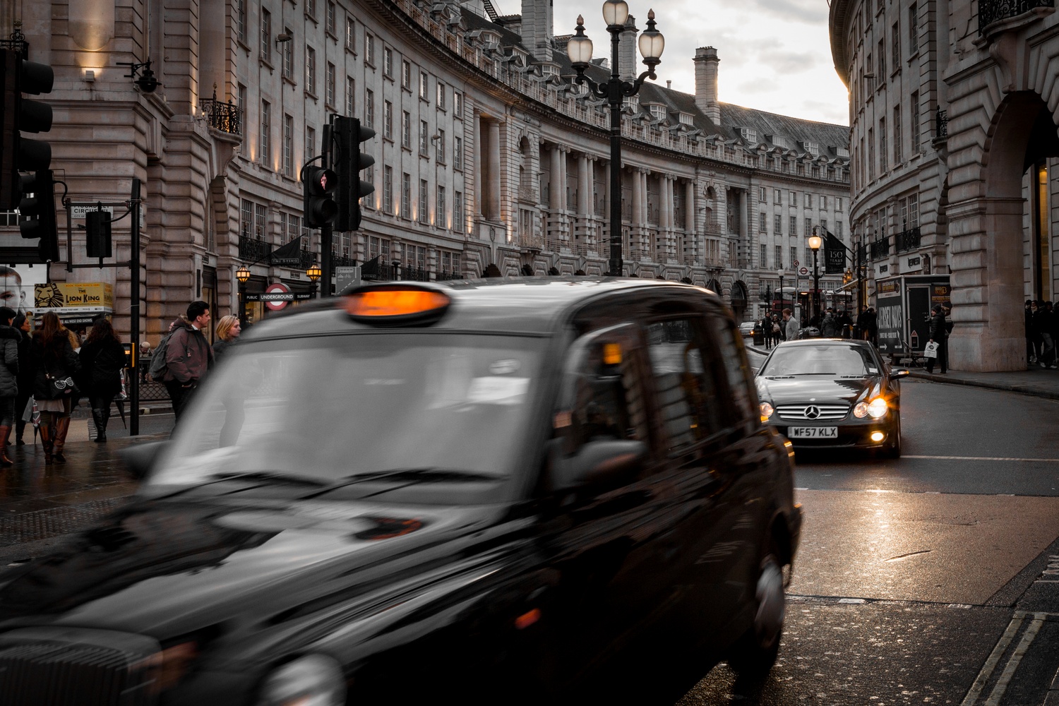 Taxi typique Londres